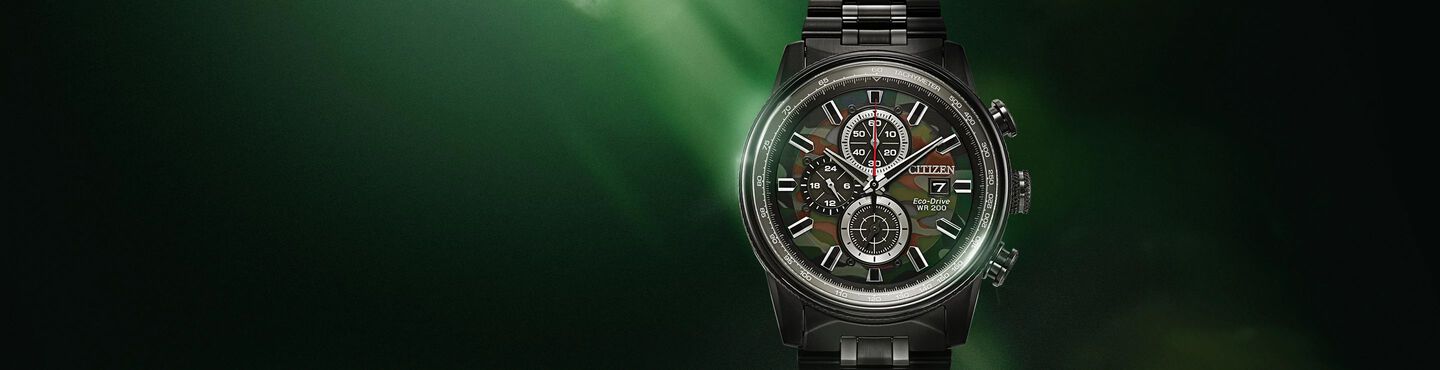 Men's Nighthawk watch includes Eco Drive technology. Featuring model CA0805-53X image. 