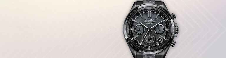 Super Titanium watches, featuring an image of ATTESA HAKUTO-R watch model CC4067-66E